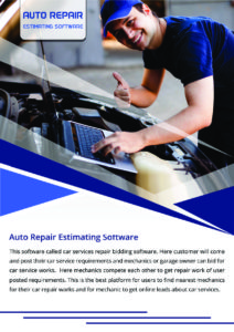 free automotive repair estimating software